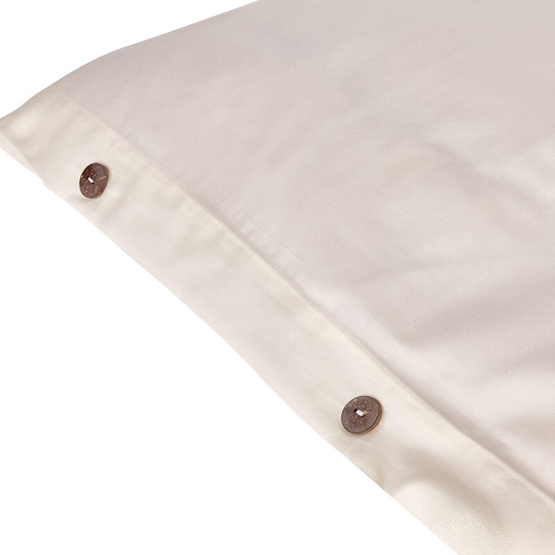 100% Organic Cotton Sateen Duvet Cover Set