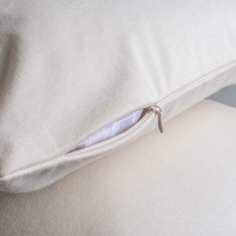 Organic Cotton Waterproof Pillow Case Encasement Pair
